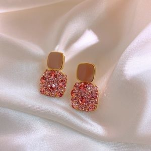 🔥 NWT! Love pink square shape earrings